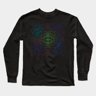 Chinese pattern mandala Long Sleeve T-Shirt